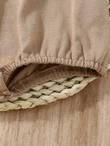 Baby Cute Cow Toy Pullover Triangle Rompers