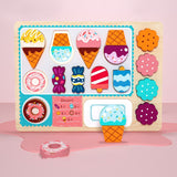 3D Puzzles Cartoon Animals Montessori Wooden Puzzles Hand Grab Boards Tangram Jigsaw Educational Toy