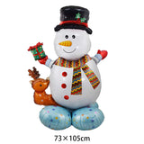 Standing Santa Claus Reindeer Christmas Tree Giant Balloon