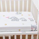 Baby's bed cotton bed sheet baby's mother and baby's products ins children's cartoon bed cover