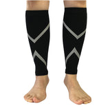 Reflective Leg Guards For Night Running Pressure Compression Black Sports Calf Guard