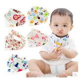 Baby Bibs Waterproof Triangle Cotton Cartoon