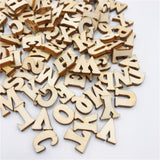 Early Childhood Toys 26 English Alphabet Wood Chips