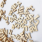 Early Childhood Toys 26 English Alphabet Wood Chips