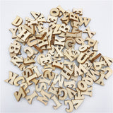 Early Childhood Toys 26 English Alphabet Wood Chips