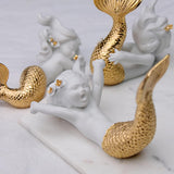 Ceramic Mermaid Baby Garage Kit Doll Handicraft