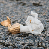 Ceramic Mermaid Baby Garage Kit Doll Handicraft