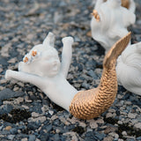 Ceramic Mermaid Baby Garage Kit Doll Handicraft