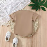 Baby Cute Cow Toy Pullover Triangle Rompers