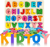Wooden Puzzle Shape Alphabet Learning Puzzle Toy