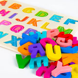 Wooden Puzzle Shape Alphabet Learning Puzzle Toy